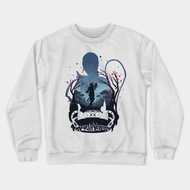 Defensive Conjurer Crewneck Sweatshirt by whydesign